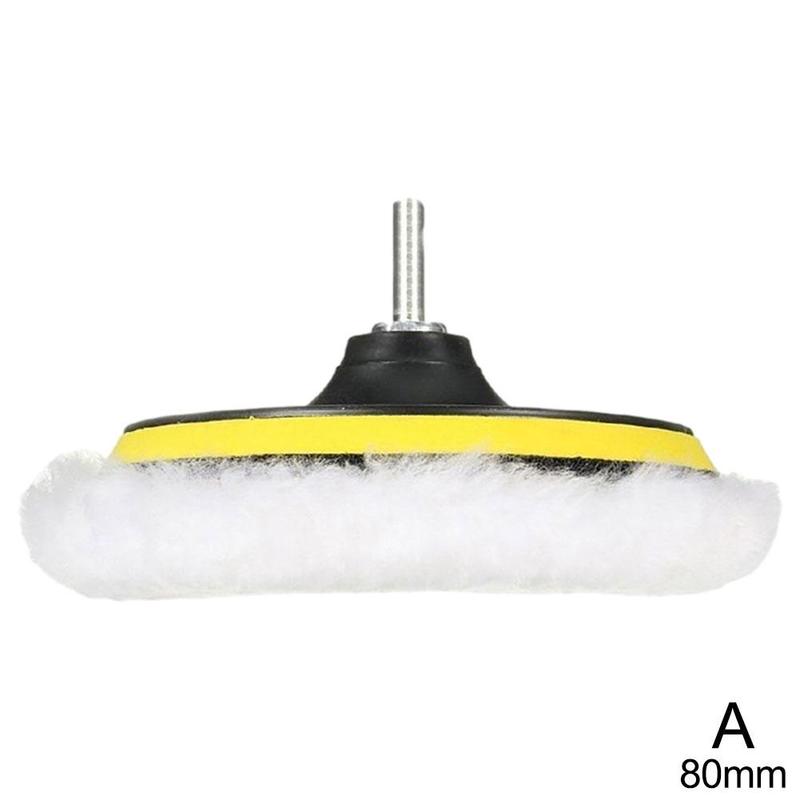 Universal Car Polish Pad 3/4inch For M10/M14 Soft Wool Machine Waxing Polisher