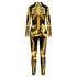 VIP FASHION Adult Skeleton Print Halloween Cosplay For Women Ghost Jumpsuit - foxberryparkproducts