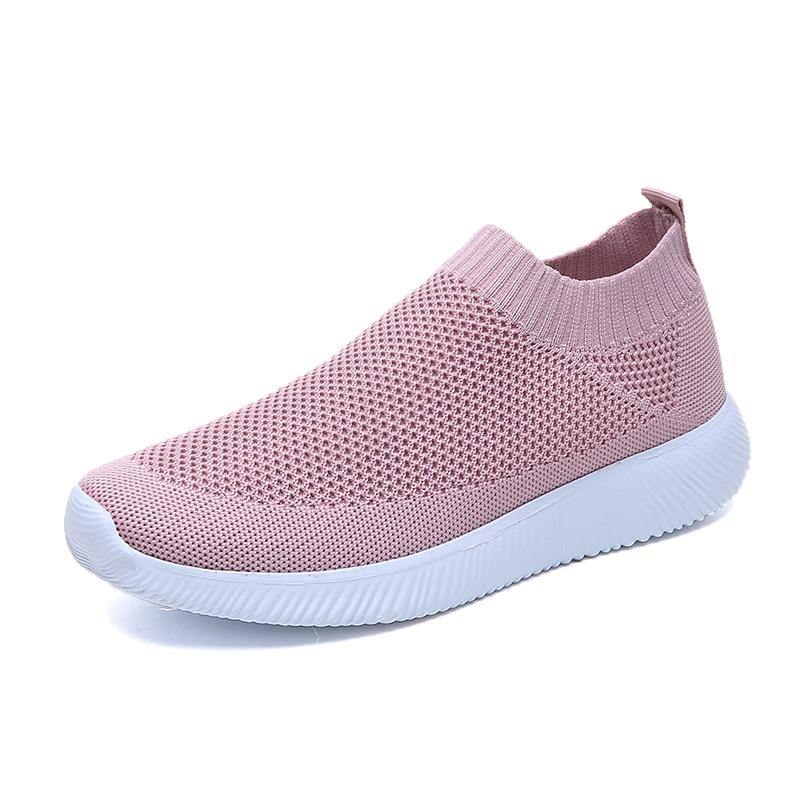 Rimocy Plus Size 43 Breathable Mesh Platform Sneakers - foxberryparkproducts