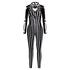 VIP FASHION Adult Skeleton Print Halloween Cosplay For Women Ghost Jumpsuit - foxberryparkproducts