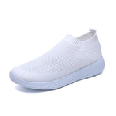 Rimocy Plus Size 43 Breathable Mesh Platform Sneakers - foxberryparkproducts