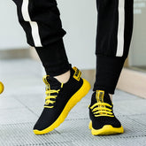 Men Sneakers  New Breathable Lace Up Men Mesh Shoes Fashion Casual No-slip - foxberryparkproducts