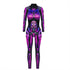 VIP FASHION Adult Skeleton Print Halloween Cosplay For Women Ghost Jumpsuit - foxberryparkproducts