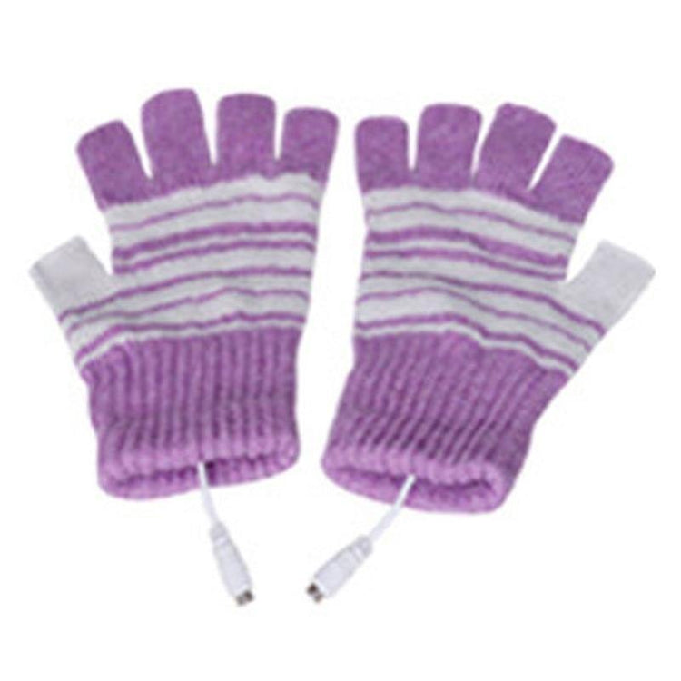 Electric USB heated Gloves Winter Thermal half-finger With full-finger cover - foxberryparkproducts