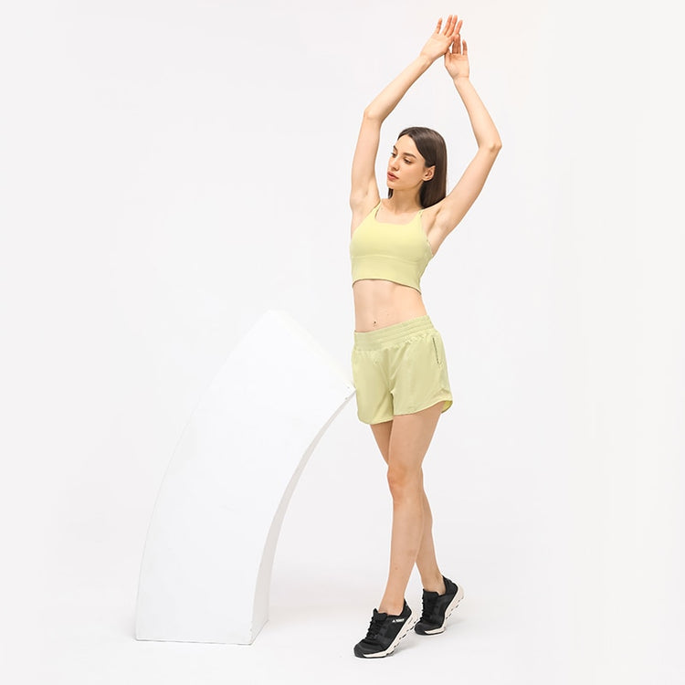 Tummy Control Yoga Shorts for Women Workout Running Sports Shorts - foxberryparkproducts