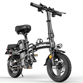 Folding Electric Bicycles Small Electric Vehicles Lithium Battery Ultra-Light Mopeds - foxberryparkproducts