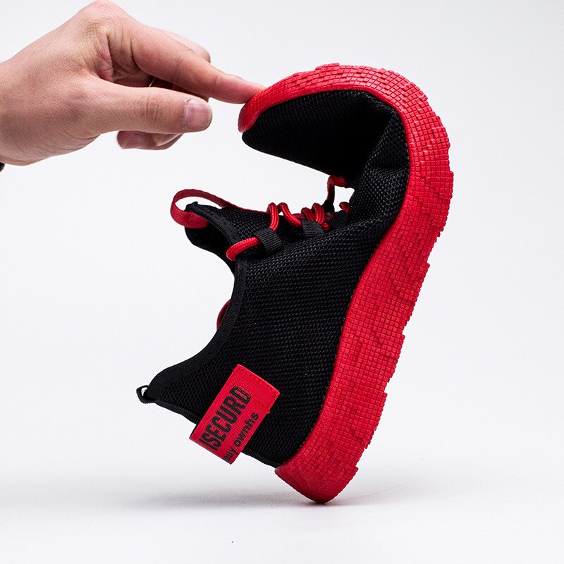 Men Sneakers  New Breathable Lace Up Men Mesh Shoes Fashion Casual No-slip - foxberryparkproducts
