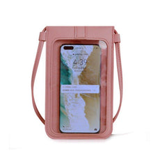 Load image into Gallery viewer, Women&#39;s crossbody bag Pu leather touch screen mobile wallet - foxberryparkproducts
