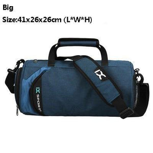 Men Gym Bags For Fitness Training Outdoor Travel Sport Bag - foxberryparkproducts