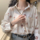 Classy Angel Print Women&