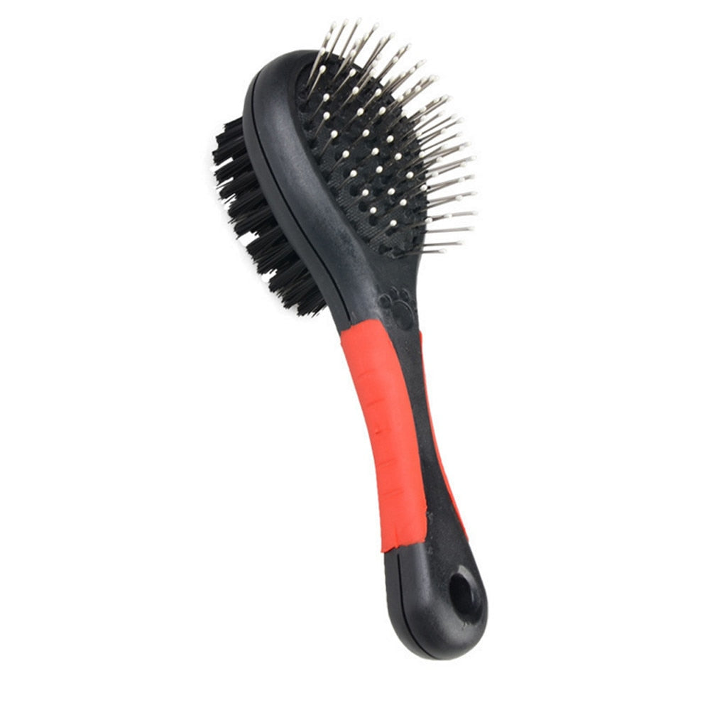 Pet Bath Massage Brush Gentle Double-sided Hair Convenience Brush - foxberryparkproducts