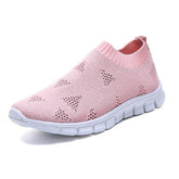 Rimocy Plus Size 43 Breathable Mesh Platform Sneakers - foxberryparkproducts