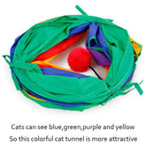 Practical Cat Tunnel Pet Tube Collapsible Play Toy Puppy Toys - foxberryparkproducts