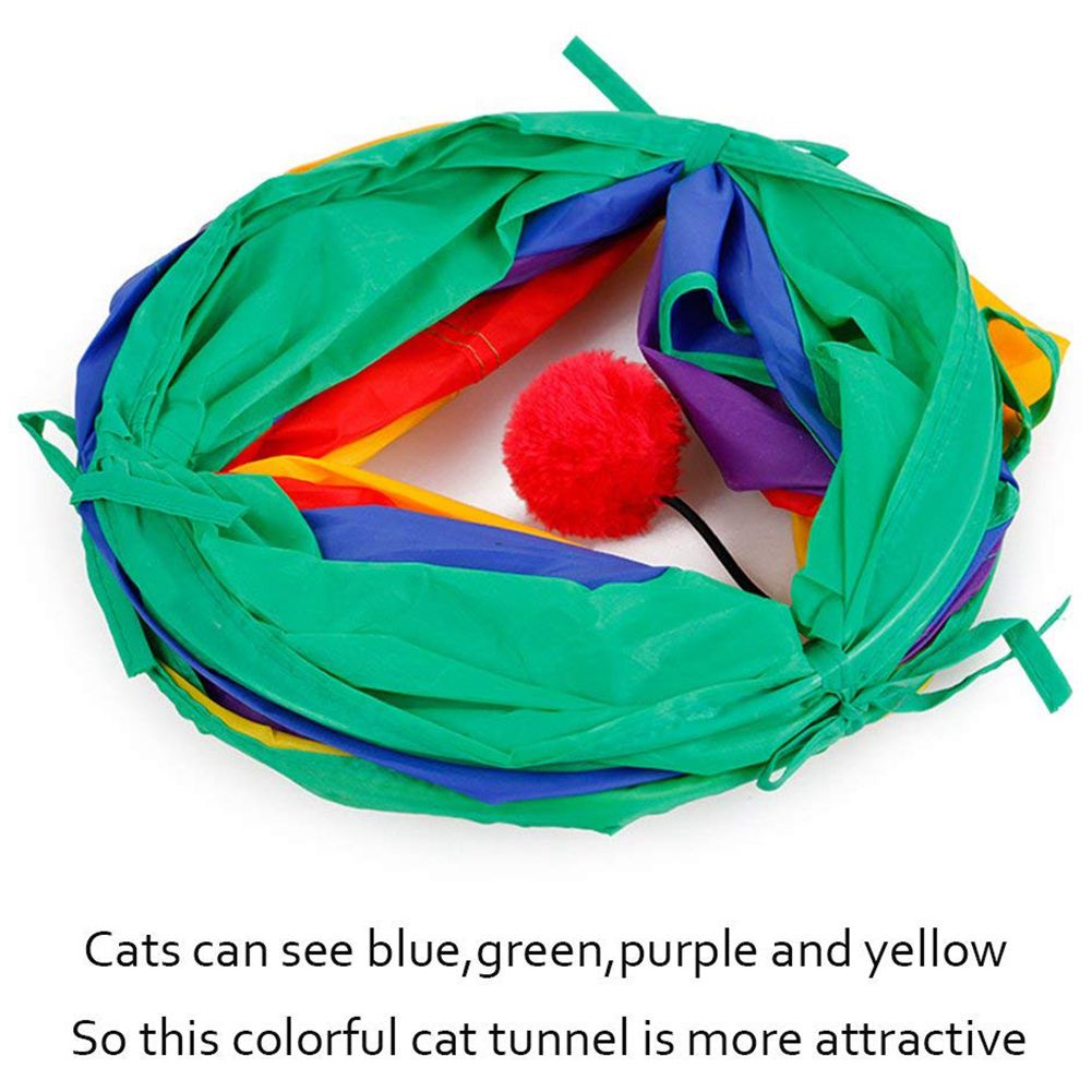 Practical Cat Tunnel Pet Tube Collapsible Play Toy Puppy Toys - foxberryparkproducts
