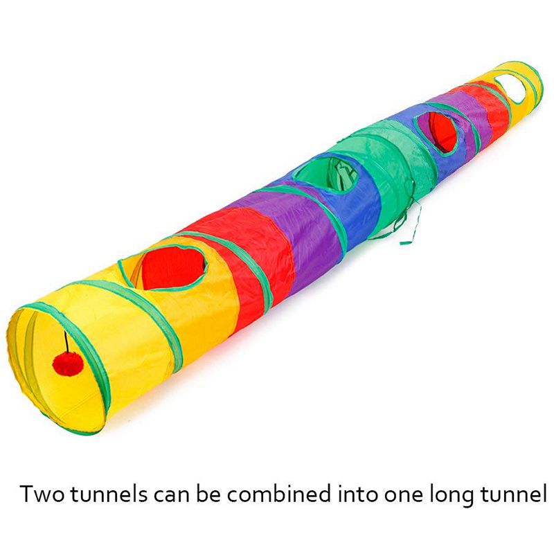 Practical Cat Tunnel Pet Tube Collapsible Play Toy Puppy Toys - foxberryparkproducts