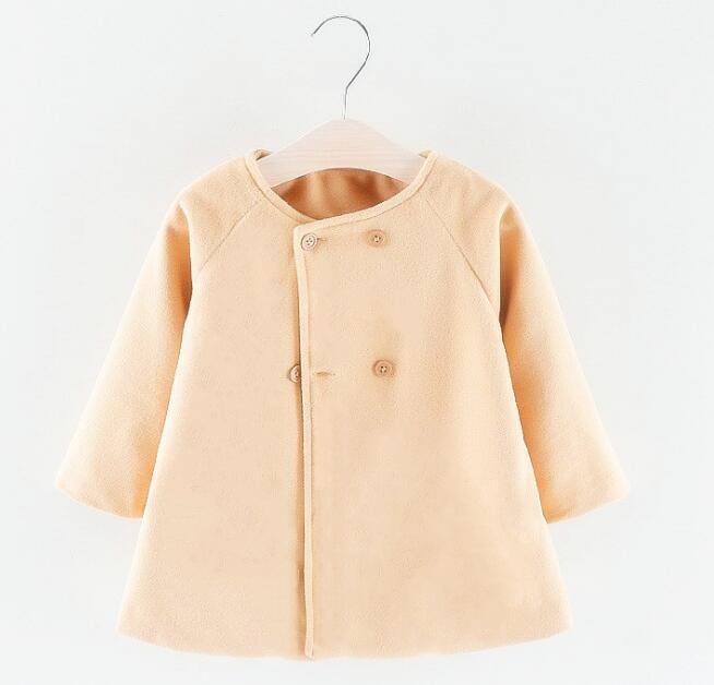 Baby Girl Boys Spring Winter Wool Blends Jacket Coat - foxberryparkproducts
