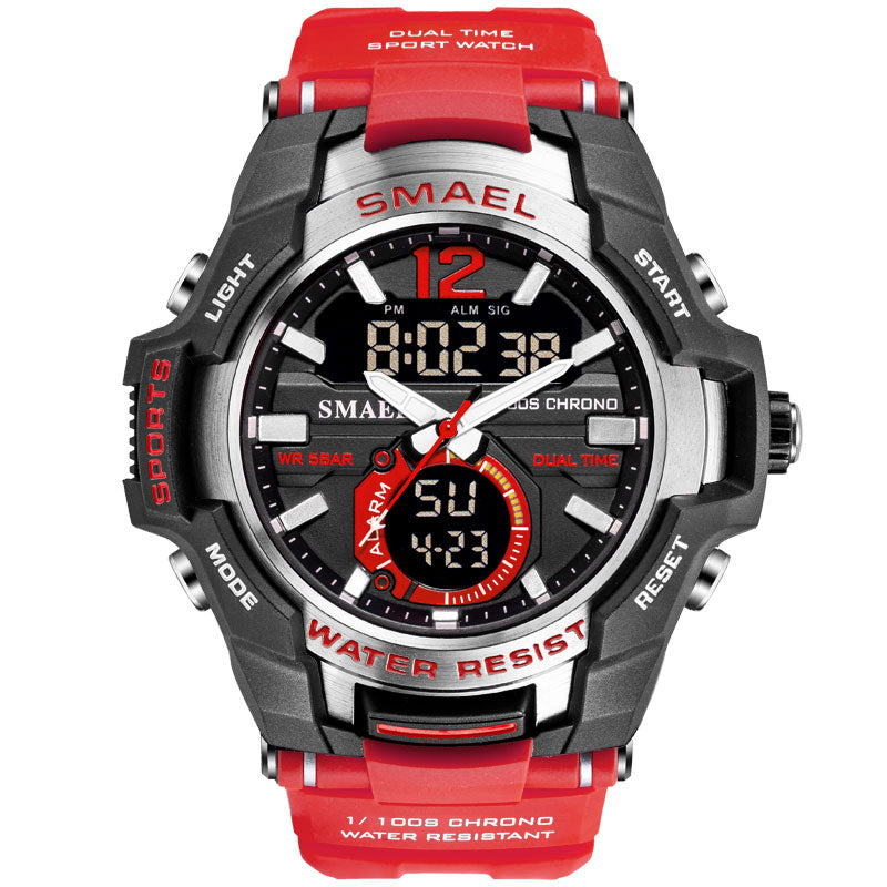 Men Watches SMAEL Sport Watch Waterproof 50M Wristwatch - foxberryparkproducts