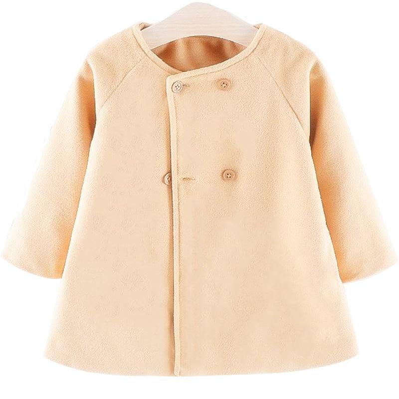 Baby Girl Boys Spring Winter Wool Blends Jacket Coat - foxberryparkproducts