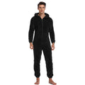 Warm Fleece  Fluffy Sleep Lounge Adult Sleepwear Male Jumpsuits - foxberryparkproducts