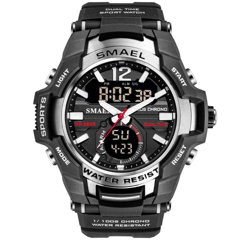 Men Watches SMAEL Sport Watch Waterproof 50M Wristwatch - foxberryparkproducts