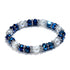Bracelet Bright Colorful Rhinestone and Faux Pearl  ID A112-1101 - foxberryparkproducts