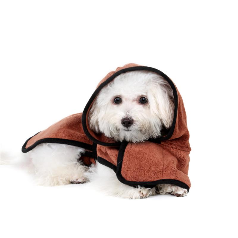 Pet Bath Towel Dog Bathrobe XS-XL For Small Medium Large Dogs Super Absorbent - foxberryparkproducts