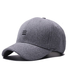 Load image into Gallery viewer, Dad Winter Headwear Male Warm Felt Sports Cap Man Big Size Wool Baseball Hats  55-60cm , 60-65cm - foxberryparkproducts
