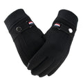 Men's Winter Gloves Suede Warm Split Finger Gloves - foxberryparkproducts