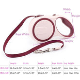 Withme Durable Adjustable Dog Leash Automatic Retractable - foxberryparkproducts