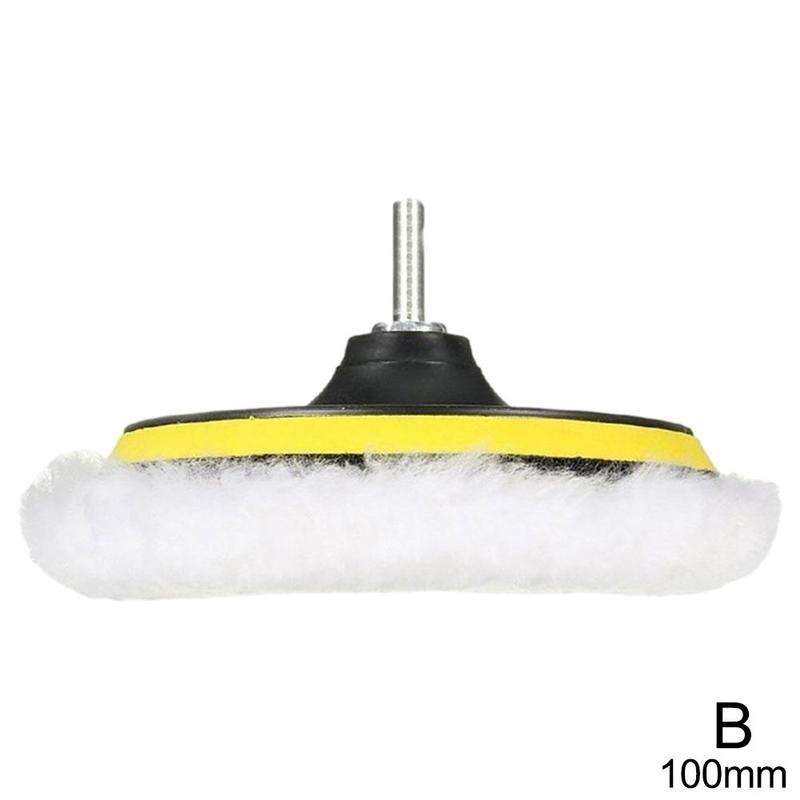 Universal Car Polish Pad 3/4inch For M10/M14 Soft Wool Machine Waxing Polisher