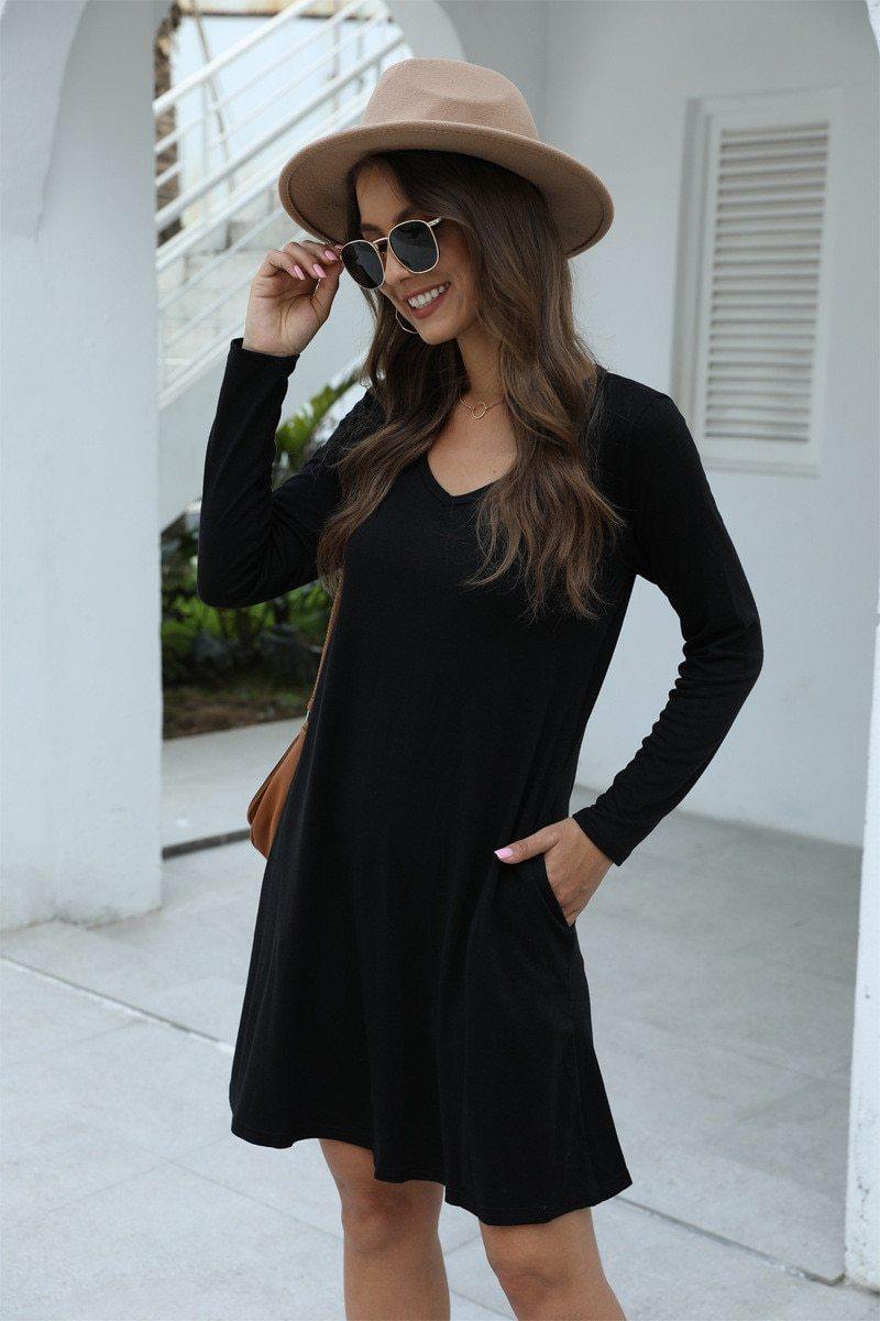 Classy A-line Dress - foxberryparkproducts