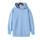 GCAROL Fall Winter Women Long Hooded Suits 80% Cotton Fleece - foxberryparkproducts