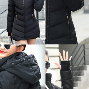 Fashion Slim Women Winter Jacket