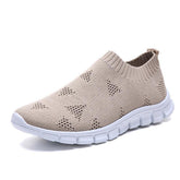 Rimocy Plus Size 43 Breathable Mesh Platform Sneakers - foxberryparkproducts