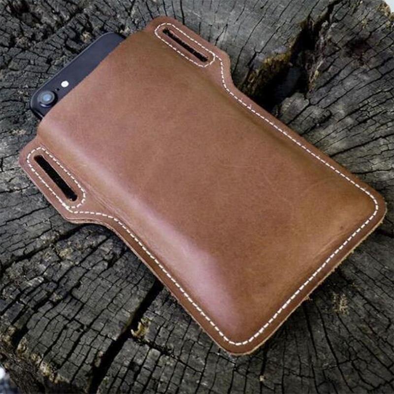 Belt Clip Holster Case for 6.0 inch Mobile Phone Bag Waist Pack PU Leather Covers Shell Accessories Mini Bags - foxberryparkproducts