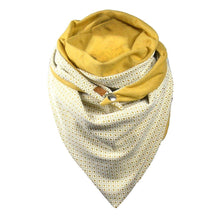 Load image into Gallery viewer, Winter Scarf For Women Soild Dot Printing Button Soft Wrap - foxberryparkproducts
