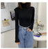 Women Turtleneck Sweaters Autumn Winter Korean Slim Pullover Women Basic Tops Casual Soft Knit Sweater Soft Warm Jumper - foxberryparkproducts