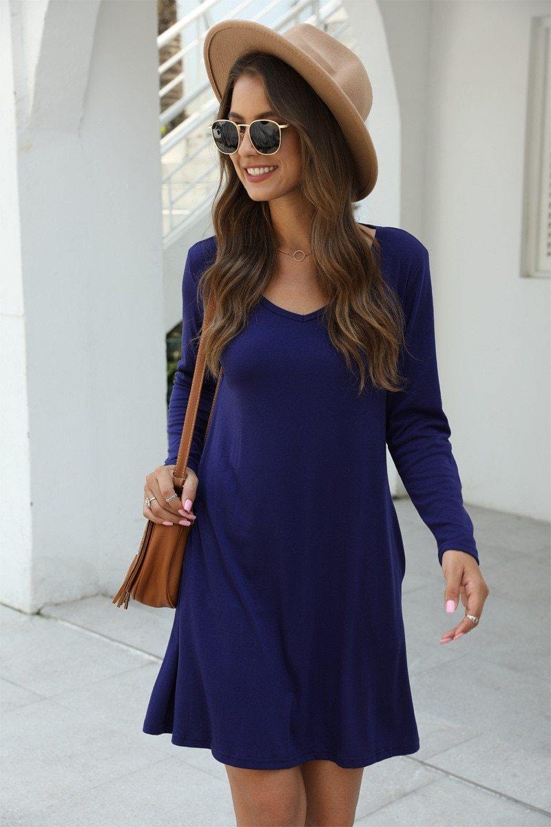 Classy A-line Dress - foxberryparkproducts