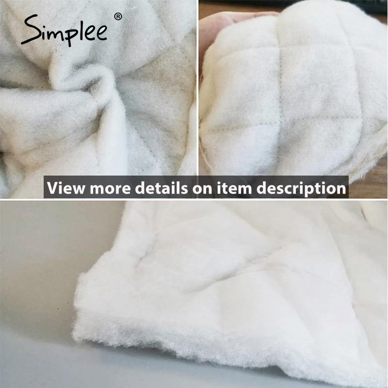 Simplee Long straight winter coat with rhombus pattern Casual sashes - foxberryparkproducts