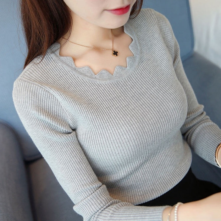 Pullover Solid Sweaters Women New Womens Knitted Slim Sweater - foxberryparkproducts