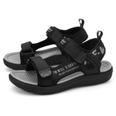2022 Summer Children Shoes Brand Velcro Toddler Boys Sandals Girls Comfortable Sport Mesh Baby Beach Soft Sandals Shoes - foxberryparkproducts