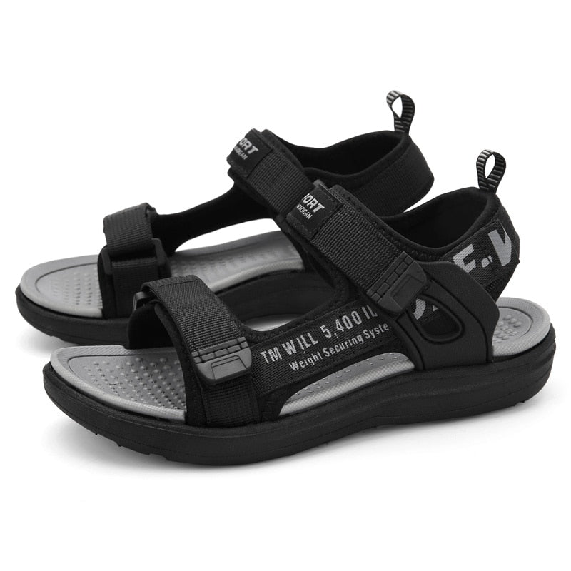 2022 Summer Children Shoes Brand Velcro Toddler Boys Sandals Girls Comfortable Sport Mesh Baby Beach Soft Sandals Shoes - foxberryparkproducts