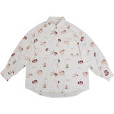 Classy Angel Print Women&