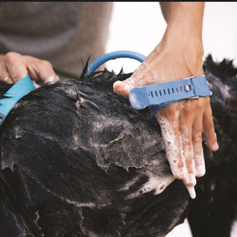 Pet Bathing Tool Comfortable Massager Shower Tool - foxberryparkproducts