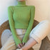 Women Turtleneck Sweaters Autumn Winter Korean Slim Pullover Women Basic Tops Casual Soft Knit Sweater Soft Warm Jumper - foxberryparkproducts