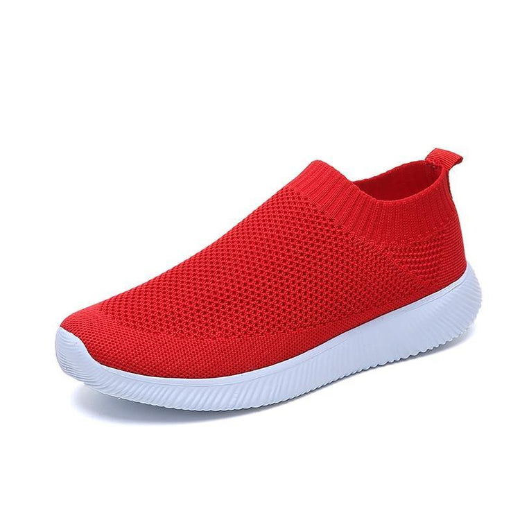 Rimocy Plus Size 43 Breathable Mesh Platform Sneakers - foxberryparkproducts