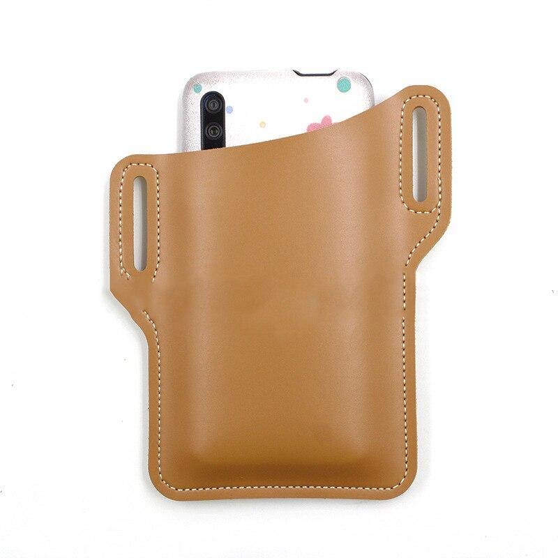 Belt Clip Holster Case for 6.0 inch Mobile Phone Bag Waist Pack PU Leather Covers Shell Accessories Mini Bags - foxberryparkproducts