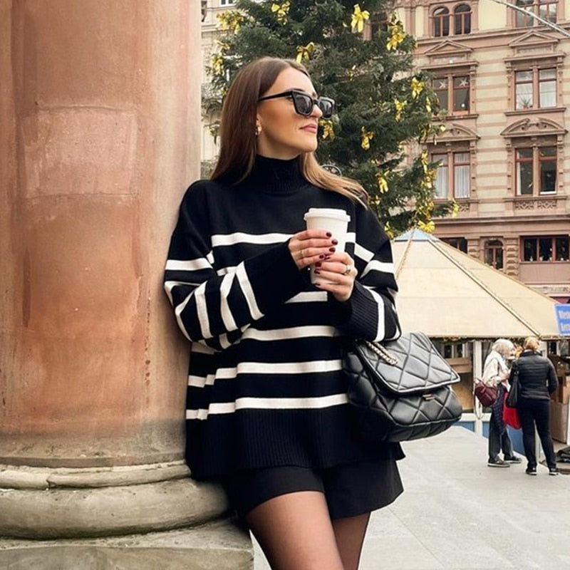 Ladies Elegant Autumn Winter Sweater - foxberryparkproducts
