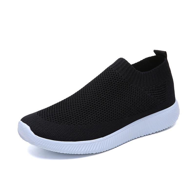 Rimocy Plus Size 43 Breathable Mesh Platform Sneakers - foxberryparkproducts