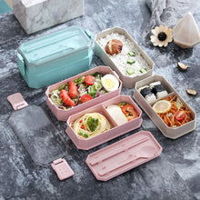 Load image into Gallery viewer, Two Layer Lunch Box with Utensils - foxberryparkproducts
